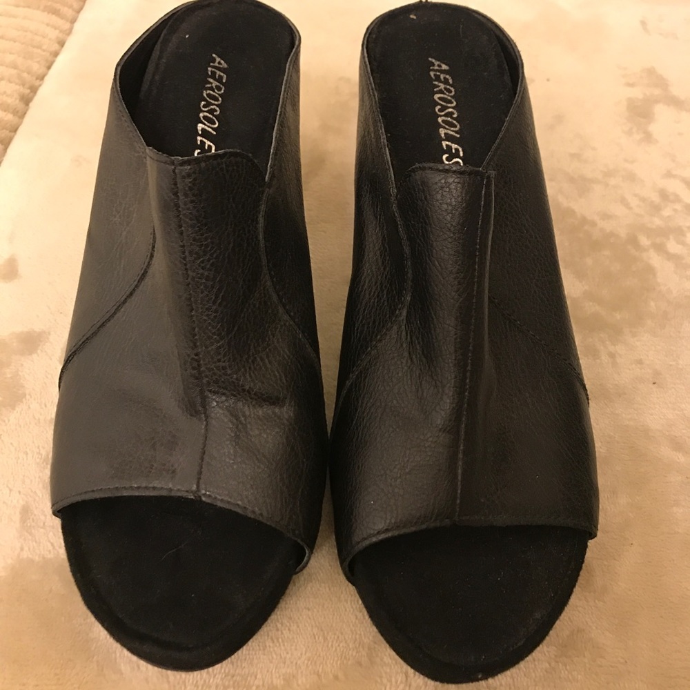 Black Aerosoles Heels